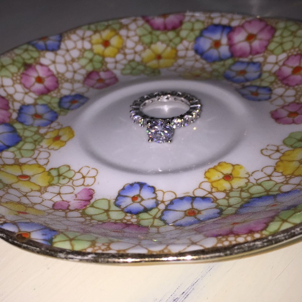 Size 6- 925 - 8 CTTW Cubic Zirconia Ring